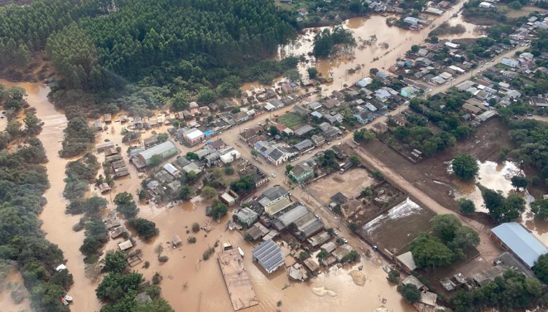 Desastres naturales: Inundaciones en Brasil.
