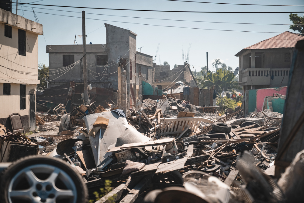 Desastres naturales: Terremoto en Haití. 