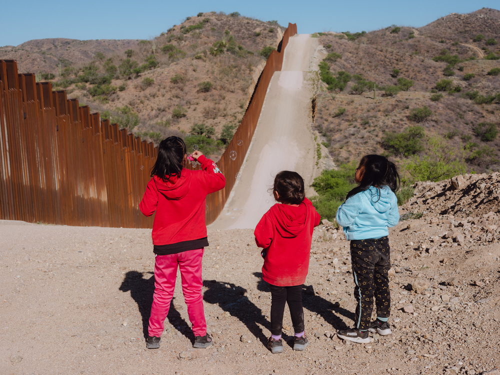 niñas migrantes en mexico