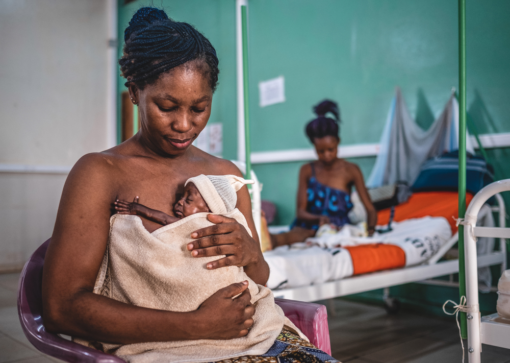 Bebés prematuros en la República Centroafricana